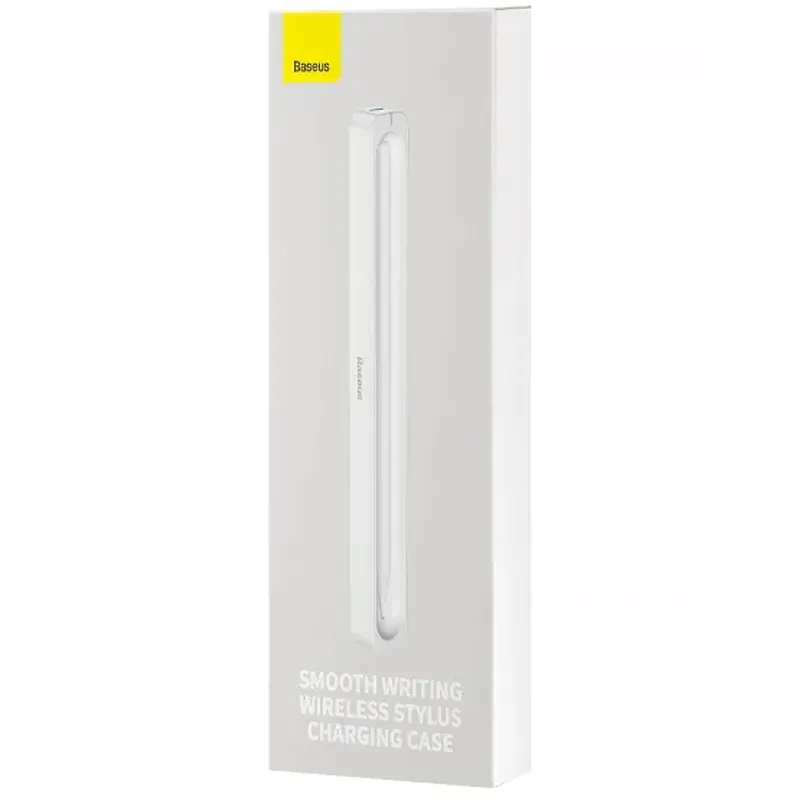 Стілус Baseus Smooth Writing with Charging Case (P80015907213) – Moon White. Фото 2 з 3