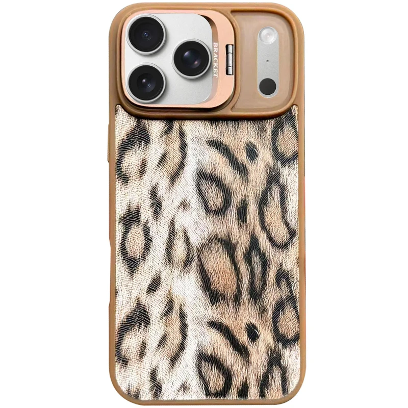 Чохол TPU+PC Wild Leopard with MagSafe and Lens для Apple iPhone 17 Pro (6.3") – Brown. Фото 1 з 3