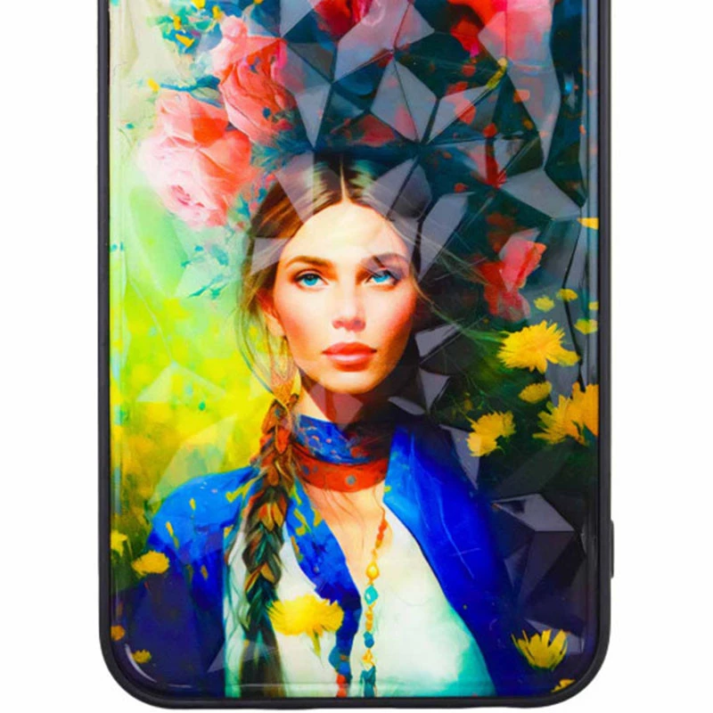 Скляний чохол Prisma Ladies на Samsung Galaxy A22 4G – Peonies. Фото 3 з 4