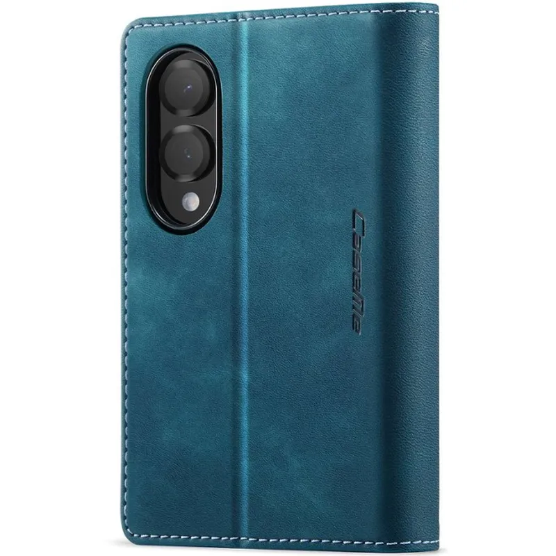 Шкіряний чохол-книжка CaseMe Velvet Matte для Samsung Galaxy Z Fold8 – Green. Фото 2 з 6