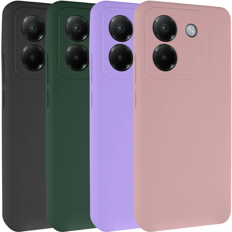 Чехол Silicone Case Lakshmi Premium з закритою камерою на Xiaomi Poco M7 pro 5G фото 2 из 2