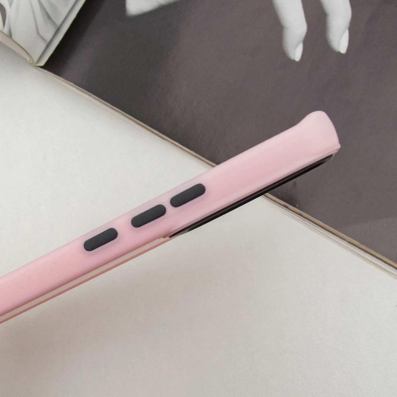 Чехол TPU+PC Lyon Frosted на Xiaomi Redmi Note 13 Pro+ – Pink. Фото 7 из 8