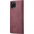 Шкіряний чохол-книжка CaseMe Velvet Nubuck для Samsung Galaxy M12 – Red. Фото 3 з 6