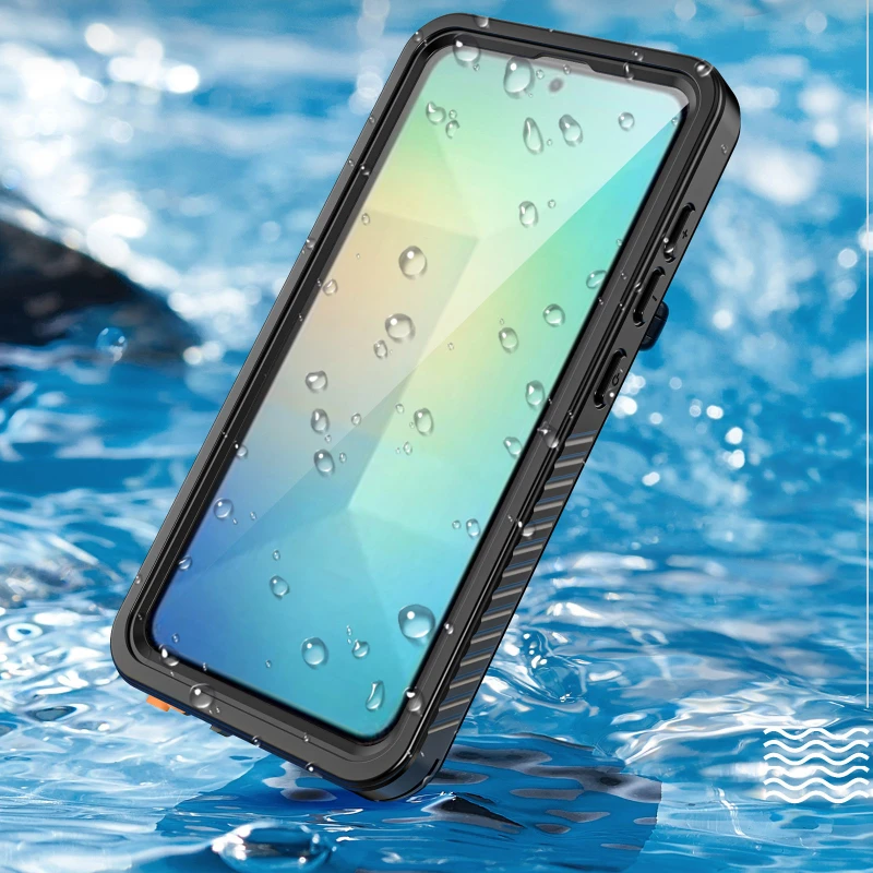 Shellbox водонепроникний чохол на Samsung Galaxy S25 FE – Чорний. Фото 9 з 10