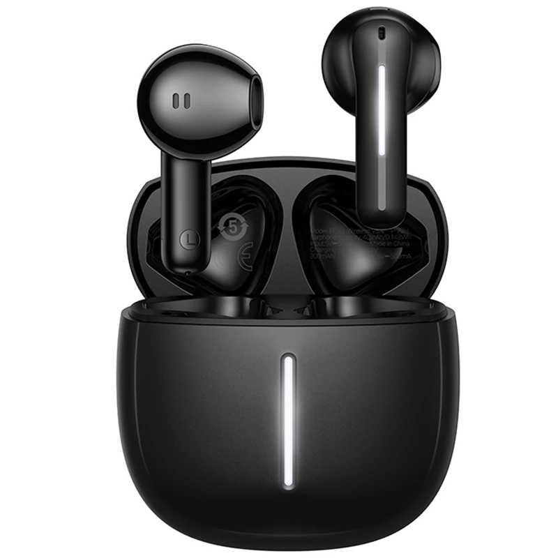 Бездротові TWS навушники Hoco EQ33 Gem (App) – Black. Фото 3 з 4