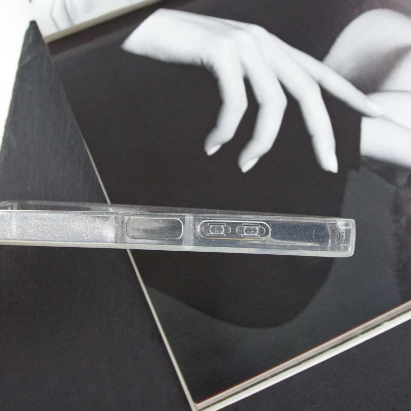 Прозорий чохол з блискітками Xiaomi Poco X3 NFC / Poco X3 Pro – Clear. Фото 5 з 7