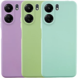 Цветной силиконовый чехол с защитой камеры для Xiaomi Poco C65 фото 1 Цветной силиконовый чехол с защитой камеры для Xiaomi Poco C65 фото 1 из 2