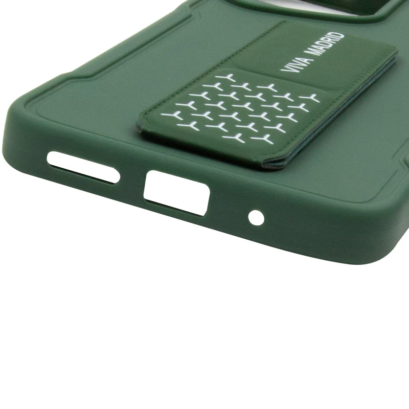 Чехол Вива с ремешком для Xiaomi Redmi 13C – Green. Фото 11 из 15