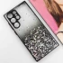 Чехол с блестками и защитой камеры для Samsung Galaxy S22 Ultra – Черный. Фото 6 из 10