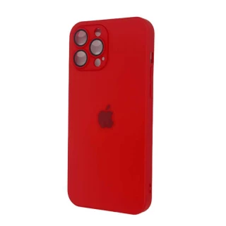 Силіконовий сапфірний чохол зі скляною поверхнею на Apple iPhone 12 Pro Max (6.7") фото 1 з 10