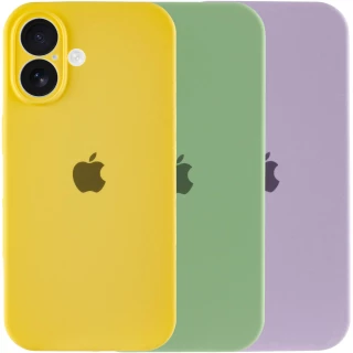 Чехол Silicone Case с защитой камеры для Apple iPhone 16 фото 1 Чехол Silicone Case с защитой камеры для Apple iPhone 16 фото 1 из 1