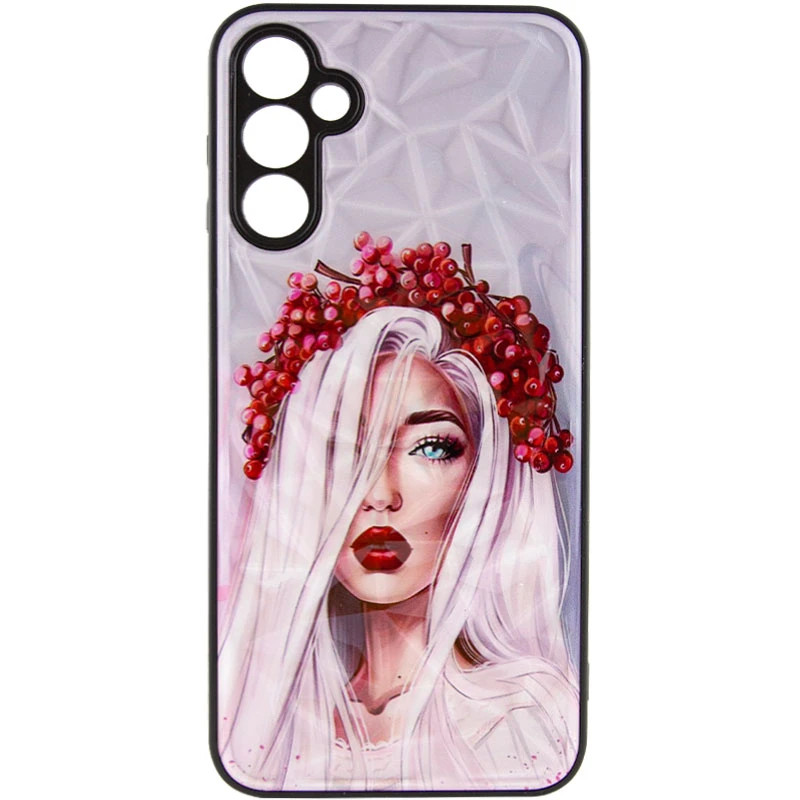 Скляний чохол Prisma Ladies на Samsung Galaxy A04s – Ukrainian Girl. Фото 6 з 8