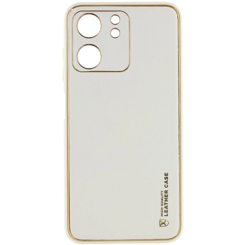 

Кожаный чехол Xshield для Xiaomi Redmi 13C (Белый / White), Білий / white