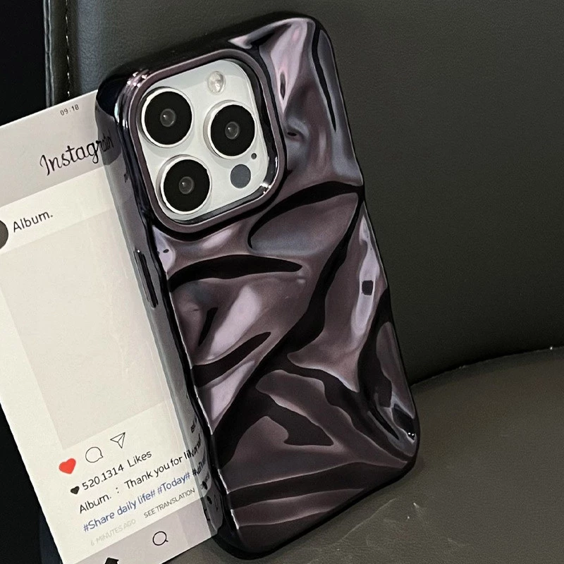 Гламурний силіконовий чохол на Apple iPhone 16 – Black. Фото 2 з 7