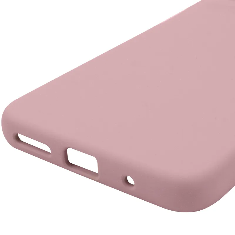 Чехол Silicone Case Lakshmi Premium з закритою камерою на Motorola Moto G15 4G – Розовый / Pink Sand. Фото 8 из 8