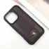 Шкіряний чохол Polo Santa Barbara Barton для Apple iPhone 16 Pro – Black / Red. Фото 9 з 12