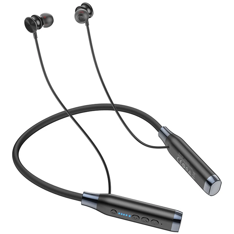 Bluetooth Навушники Hoco ES62 Pretty neck-hang – Black. Фото 2 з 6