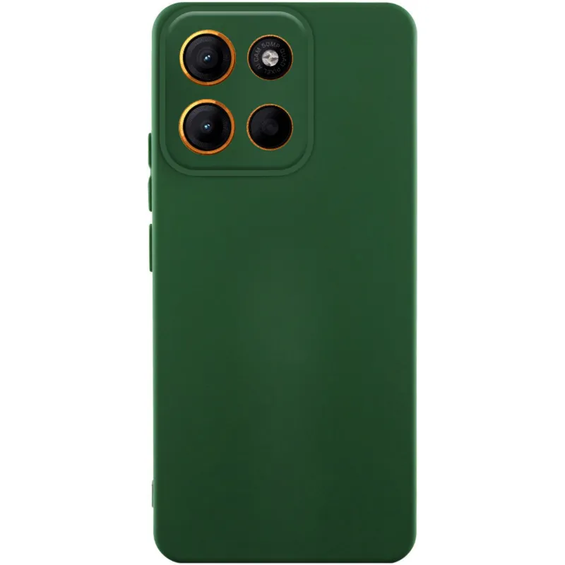 Чехол Silicone Cover Ummi Lakshmi Full Camera (AA) для Motorola Moto G86 – Зеленый / Cyprus Green. Фото 1 из 1