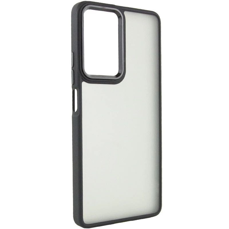 Чохол TPU+PC Lyon Frosted на Xiaomi Redmi 13 4G – Black. Фото 1 з 4