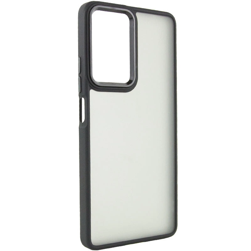 Чехол TPU+PC Lyon Frosted на Xiaomi Redmi 15 (EU) – Black. Фото 1 из 2