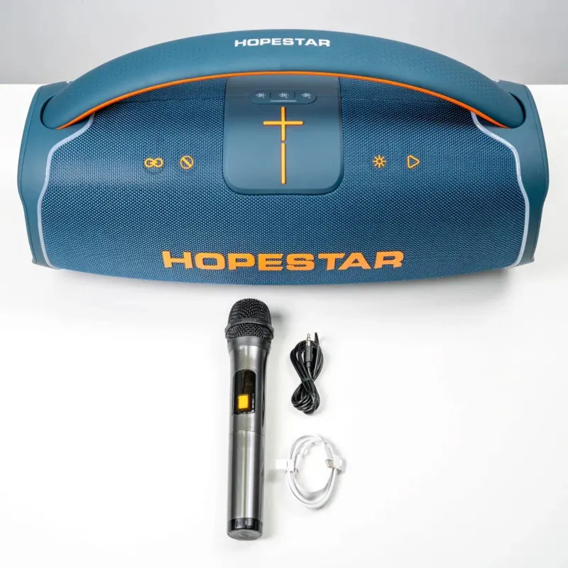 Bluetooth колонка Hopestar A65 300W – Blue. Фото 5 из 7
