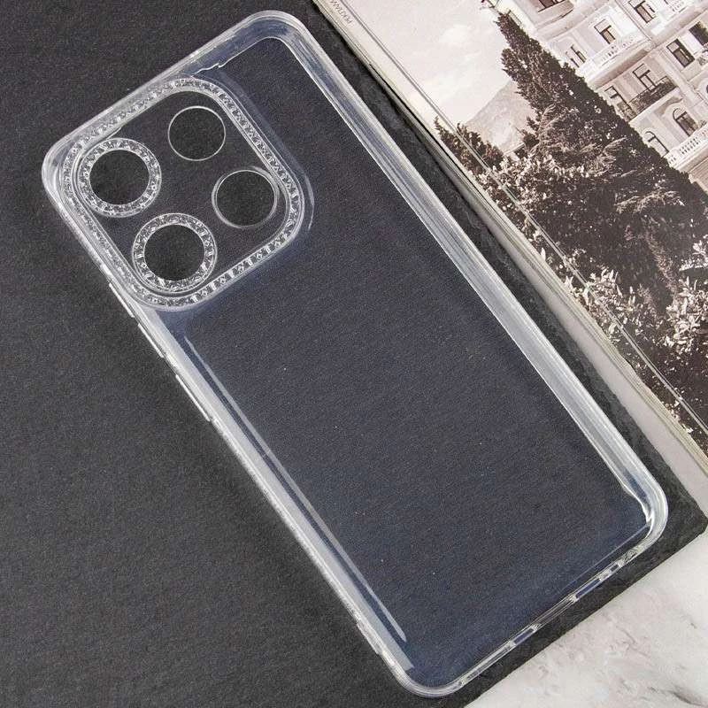 Силіконовий чохол з візерунком на Tecno Pop 7 – Прозорий. Фото 4 з 6