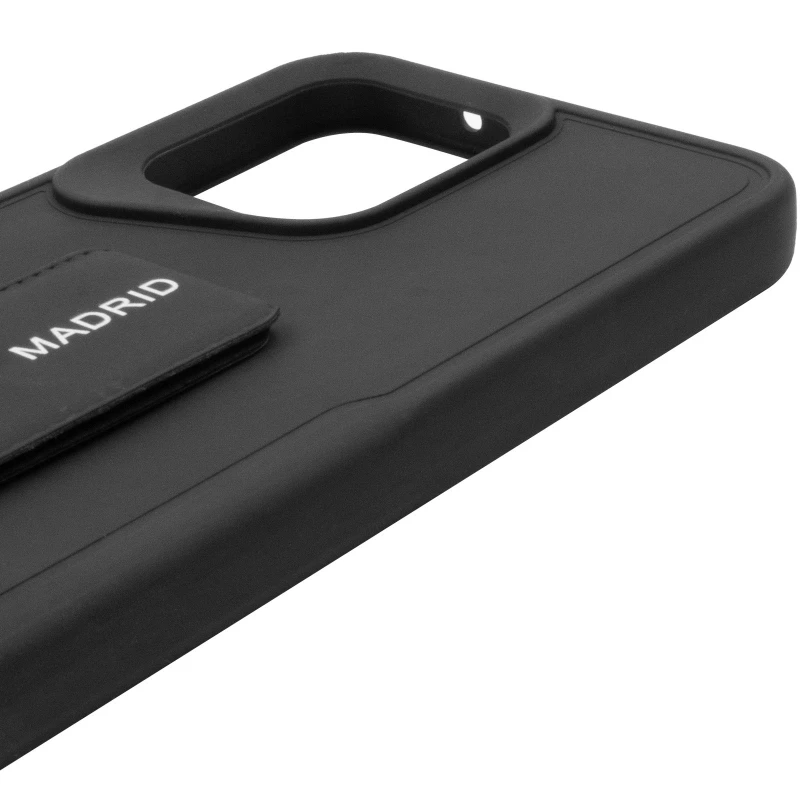 Чехол Вива с ремешком для Xiaomi Poco C65 – Black. Фото 7 из 15