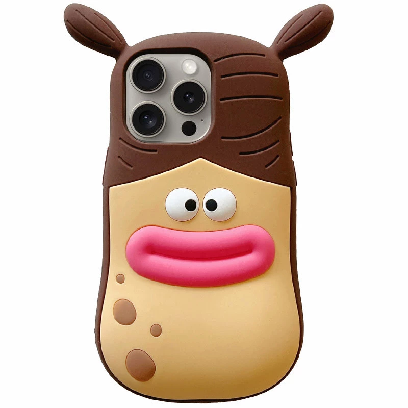 

Силиконовый чехол Funny 3D для Apple iPhone 12 Pro (6.1") (He)