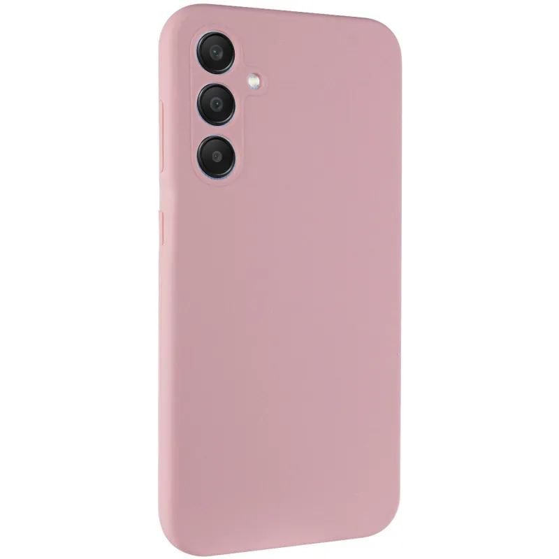 Чехол Silicone Case Lakshmi Premium з закритою камерою на Samsung Galaxy S26 FE – Розовый / Pink Sand. Фото 1 из 3