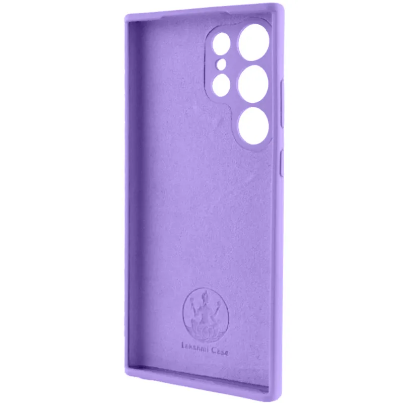 Чохол Silicone Case Lakshmi Premium із закритою камерою для Samsung Galaxy S25 Ultra – Бузковий / Dasheen. Фото 8 з 11