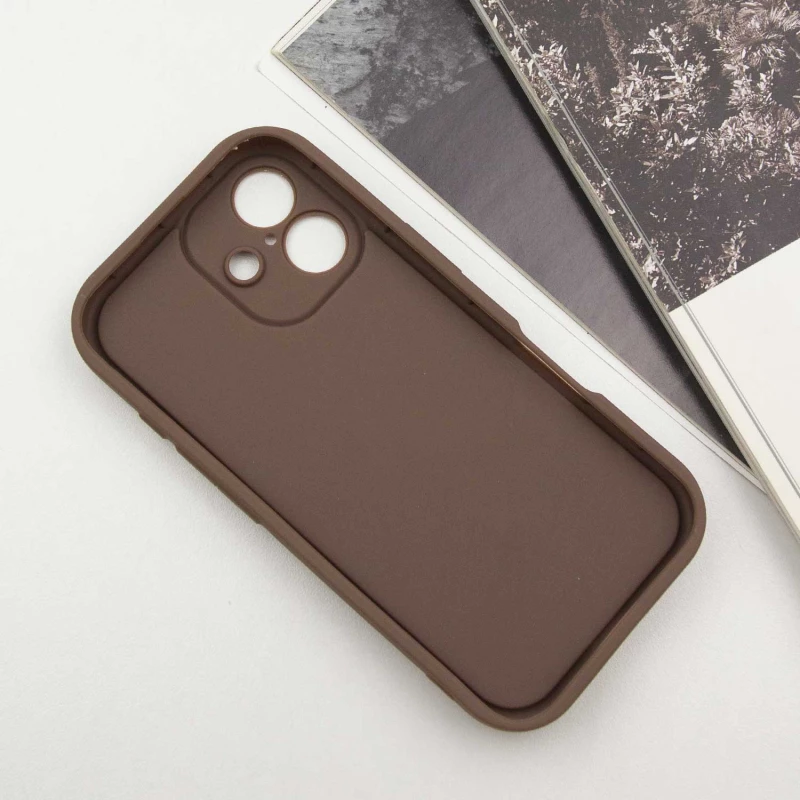 Чехол TPU Toys Case для Apple iPhone 16 – Brown / Always Happy. Фото 3 из 6