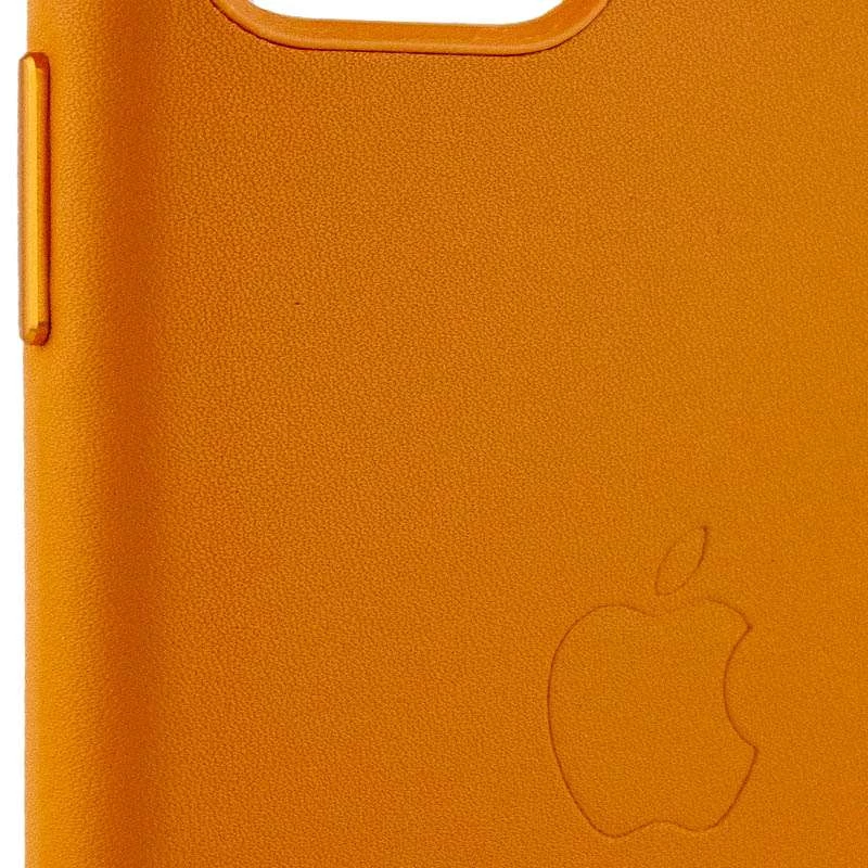 Кожаный чехол Silicone Case Soft для Apple iPhone 11 Pro Max (6.5") – Golden Brown. Фото 4 из 9