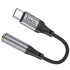 Перехідник Hoco LS36 Fresh Type-C to 3,5 AUX – Black. Фото 4 з 7