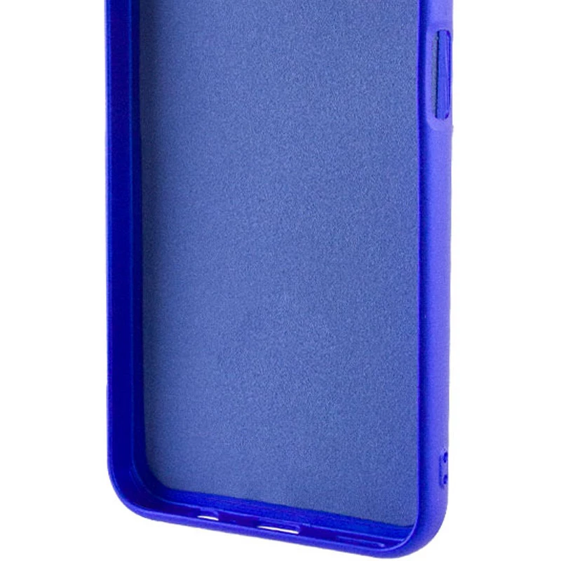Чохол Silicone Case Lakshmi Plus з закритою камерою на Xiaomi Redmi 14C / Poco C75 – Синій / Iris. Фото 4 з 8
