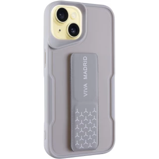 Чохол Віва з ремінцем для Apple iPhone 15 (6.1") — Grey