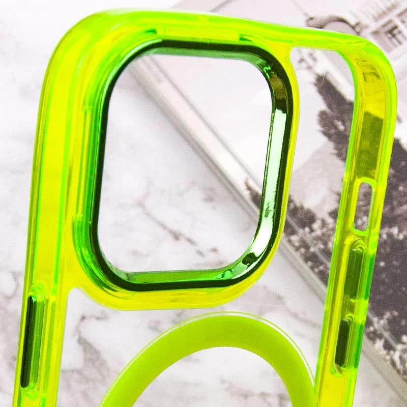 Силіконовий чохол Iris с MagSafe на Apple iPhone 14 Pro (6.1") фото 6 з 6