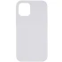 Silicone Case (AA) NO LOGO with MagSafe для Apple iPhone 12 (6.1") – Білий / White. Фото 1 з 1