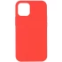 Чехол с закрытым низом Silicone Case для Apple iPhone 12 Pro Max (6.7") – Арбузный / Watermelon red. Фото 1 из 3