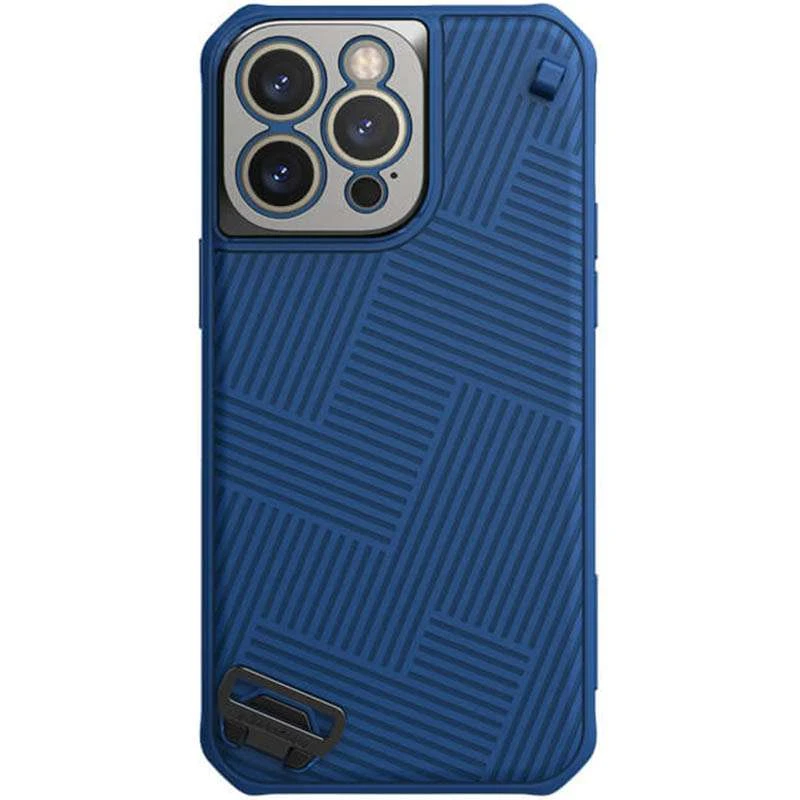 Карбована накладка Nillkin Strap Case на Apple iPhone 14 Pro Max (6.7") – Blue. Фото 5 з 5
