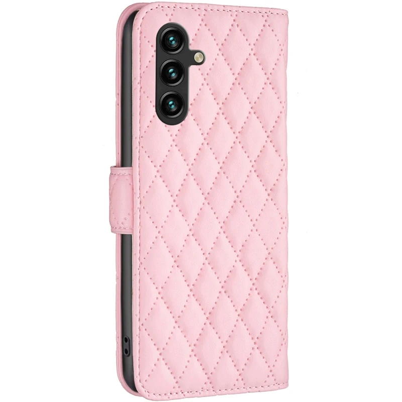 Кожаный чехол-книжка Sweet Line для Samsung Galaxy A16 4G/5G – Pink. Фото 2 из 4