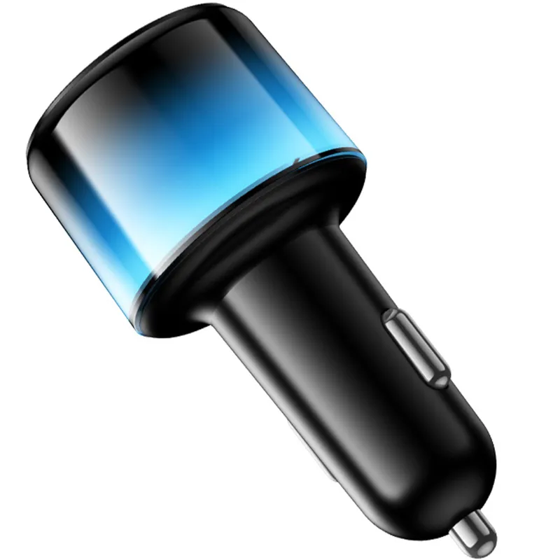 АЗП Hoco Z69B Vivido PD57W+QC3.0 (1USB-A/2C) – Black. Фото 5 з 6