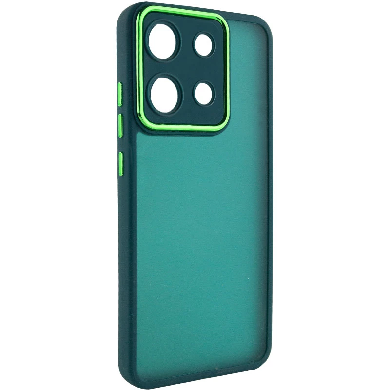 TPU+PC чохол Accent на Xiaomi Poco C75 – Green. Фото 1 з 4