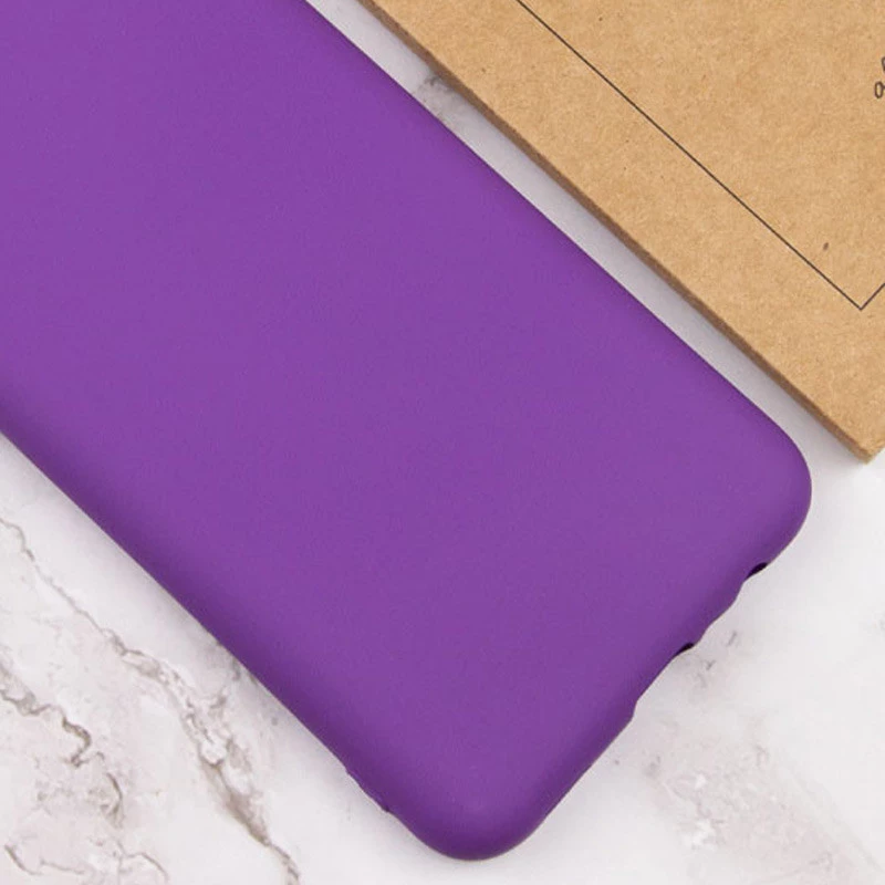 Чохол Silicone Case Lakshmi Plus з закритою камерою на Realme 12 5G – Фіолетовий / Purple. Фото 3 з 3