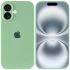 Чохол Silicone Case з захистом камери на Apple iPhone 16 Plus – Зелений / Pistachio. Фото 3 з 8