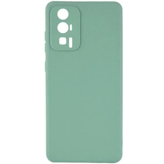 Кольоровий силіконовий чохол із захистом камери на Xiaomi Poco F5 Pro фото 1 з 3