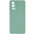 Кольоровий силіконовий чохол із захистом камери на Xiaomi Poco F5 Pro – Зелений / Menthol. Фото 1 з 3