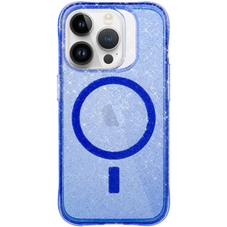 Зоряний чохол з MagSafe на Apple iPhone 14 Pro Max (6.7") — Blue