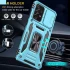 Ударостійкий чохол Square Ring зi шторкою на камеру на Samsung Galaxy A33 5G – Блакитний / Light Blue. Фото 3 з 14