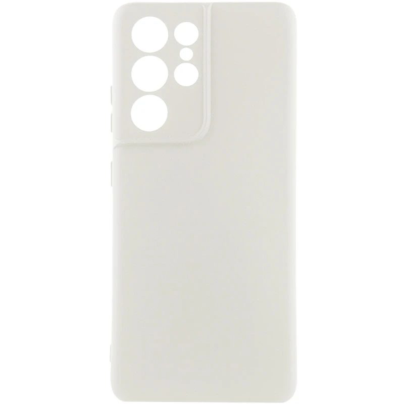 Чохол Silicone Cover Ummi Lakshmi Full Camera (AA) для Samsung Galaxy S22 Ultra – Білий / White. Фото 1 з 1
