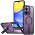 Чохол TPU Breeze with MagSafe stand для Xiaomi Redmi 15C (EU) – Purple. Фото 2 з 3